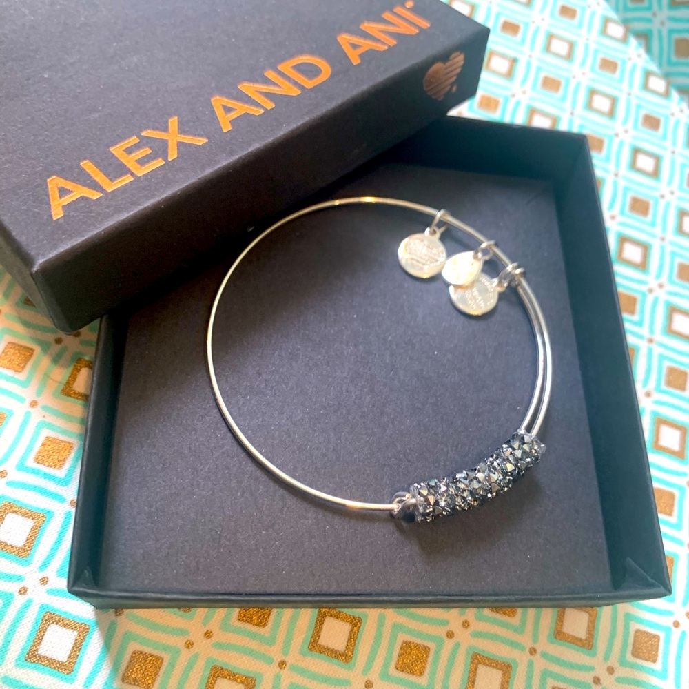 Beautiful gemstone Alex and Ani bracelet. Worn twice.